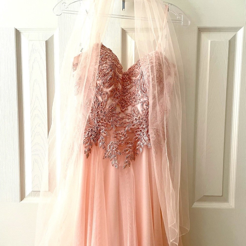 Glitter gown